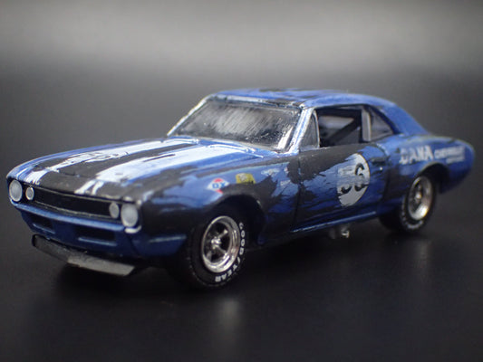 1967 67 CHEVROLET CAMARO DANA CHEVROLET BARN FIND 1:64 SCALE DIECAST MODEL CAR