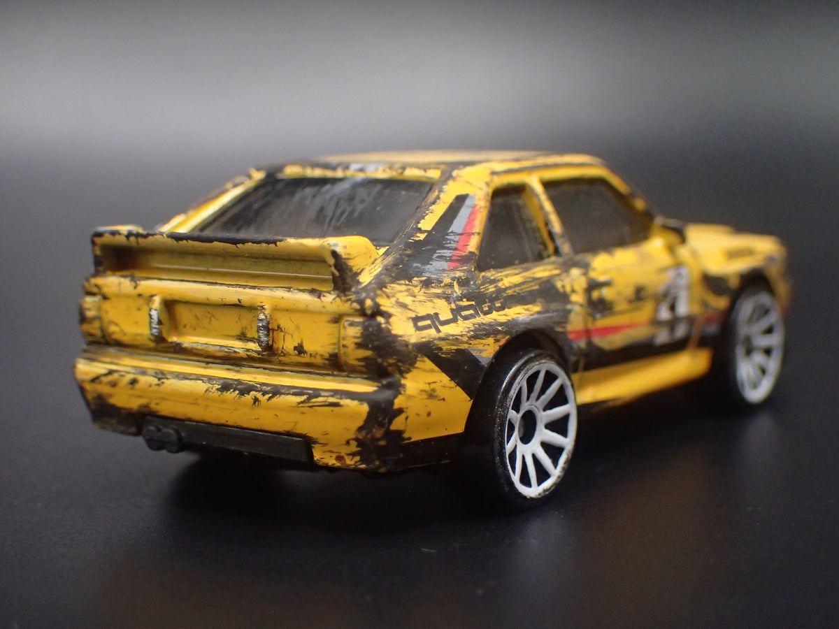 1980-1991 AUDI SPORT QUATTRO ACE WRECKED BARN FIND 1:64 SCALE DIECAST MODEL CAR