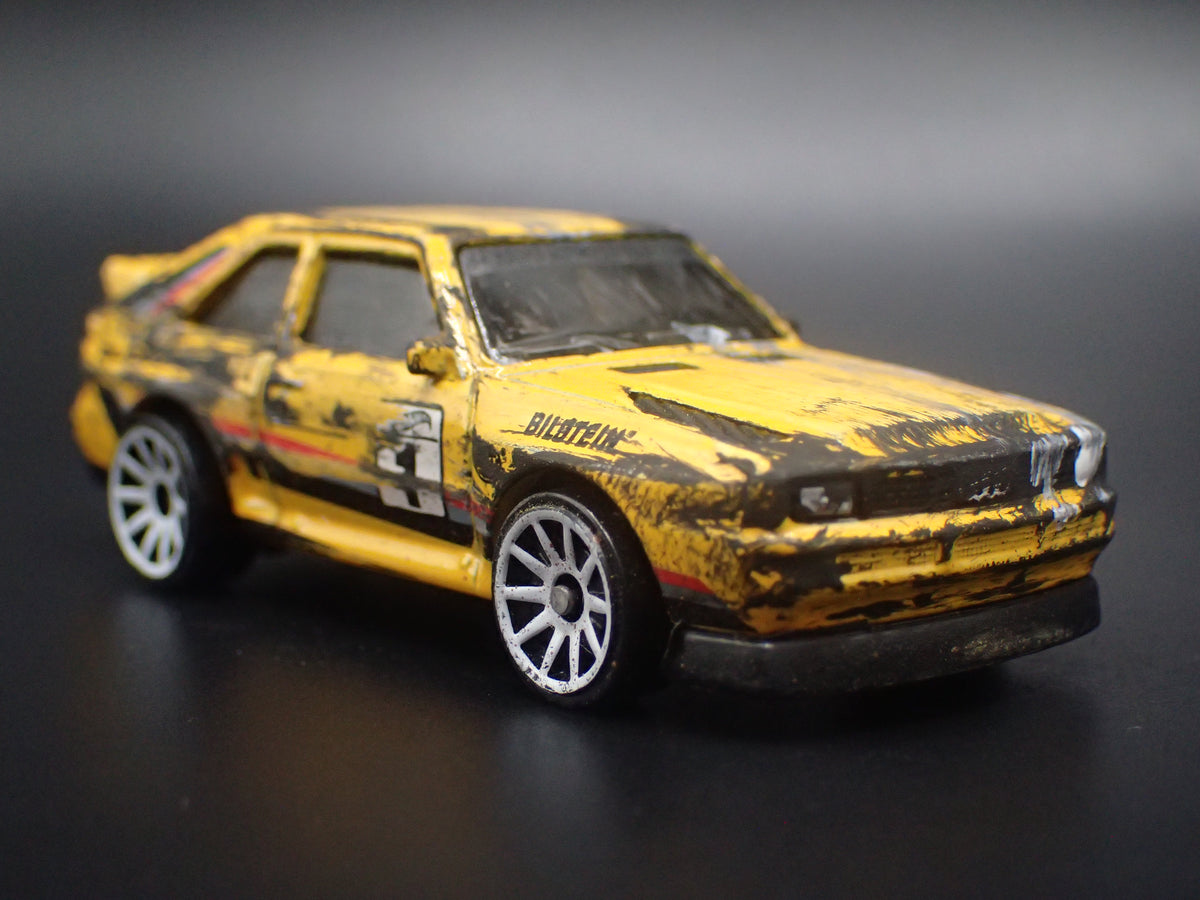 1980-1991 AUDI SPORT QUATTRO ACE WRECKED BARN FIND 1:64 SCALE DIECAST MODEL CAR