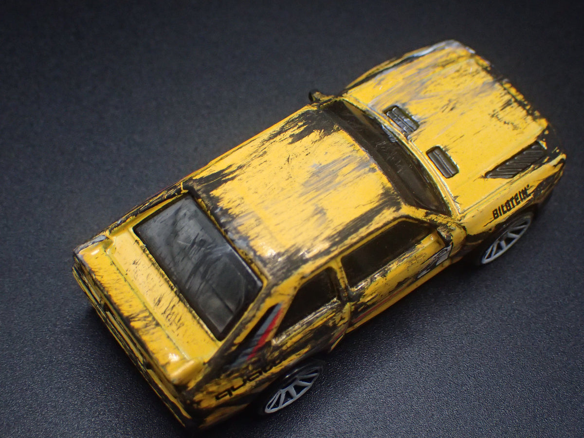 1980-1991 AUDI SPORT QUATTRO ACE WRECKED BARN FIND 1:64 SCALE DIECAST MODEL CAR