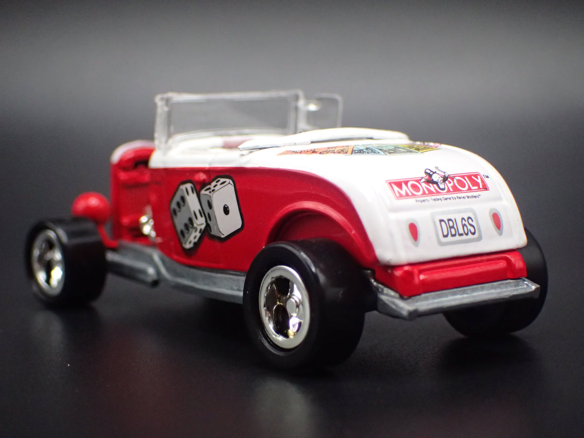 1932 32 FORD HIBOY HOT ROD MONOPOLY 1:64 SCALE COLLECTIBLE DIECAST MODEL CAR