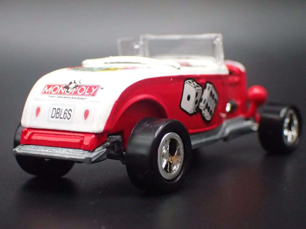 1932 32 FORD HIBOY HOT ROD MONOPOLY 1:64 SCALE COLLECTIBLE DIECAST MODEL CAR
