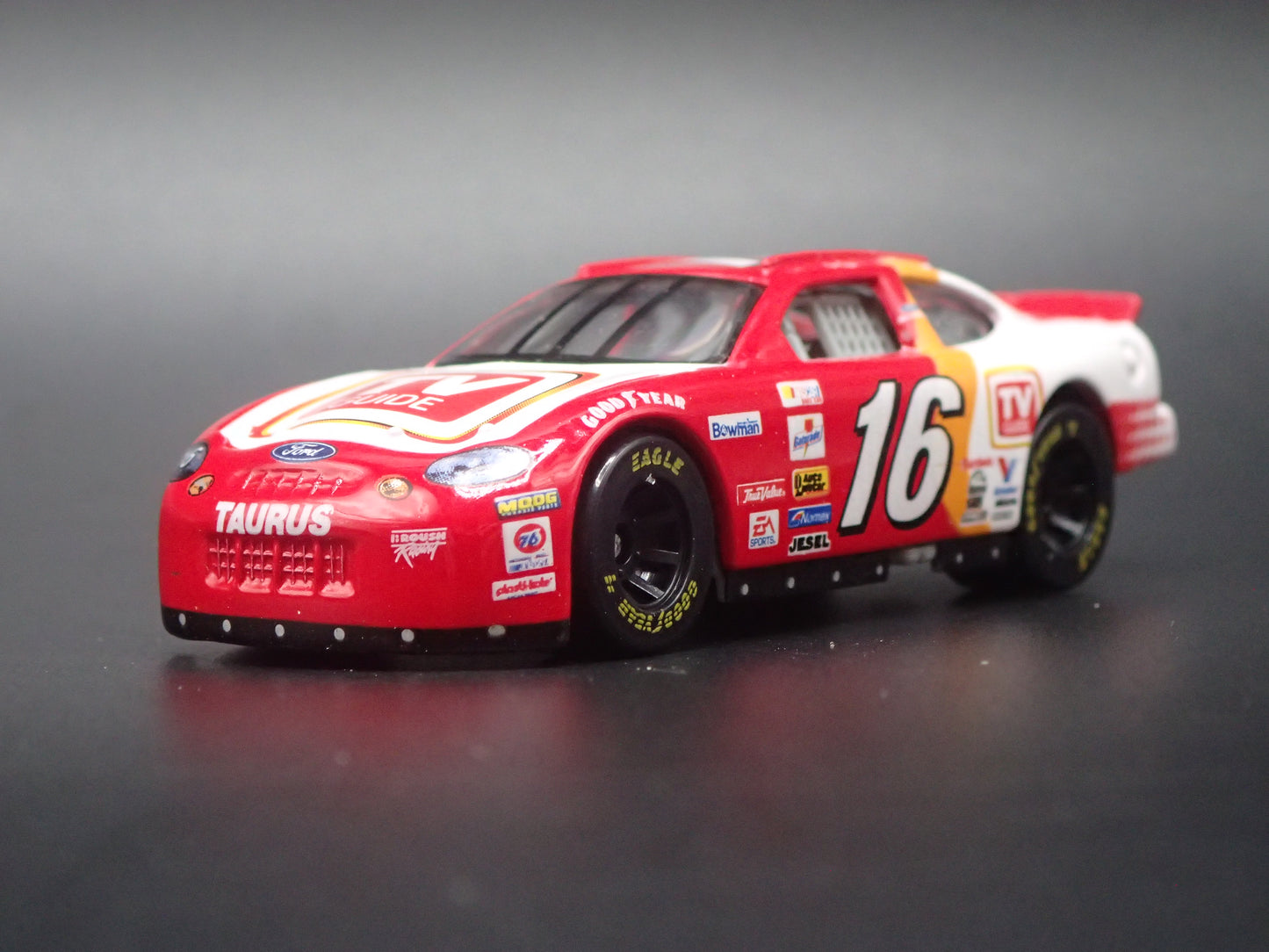 1999 99 FORD TAURUS 16 KEVIN LEPAGE  WEATHERED PAINT NASCAR 1/64 SCALE DIECAST CAR