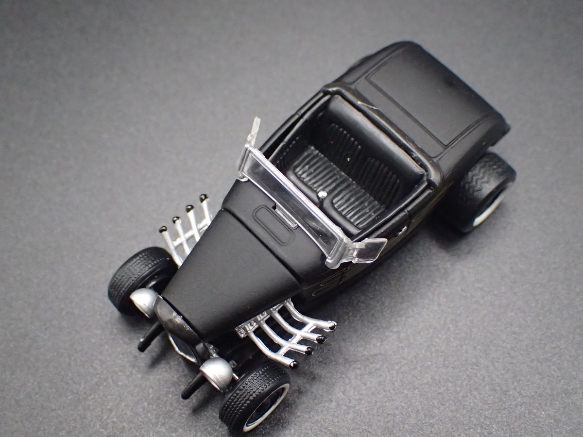 1932 32 FORD HIBOY HOT ROD BLACK 1/64 SCALE COLLECTIBLE DIECAST MODEL CAR