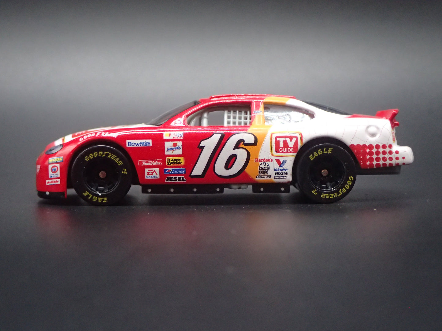 1999 99 FORD TAURUS 16 KEVIN LEPAGE  WEATHERED PAINT NASCAR 1/64 SCALE DIECAST CAR