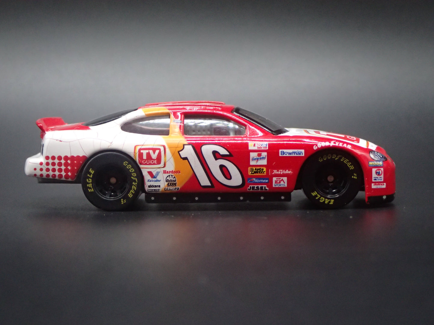 1999 99 FORD TAURUS 16 KEVIN LEPAGE  WEATHERED PAINT NASCAR 1/64 SCALE DIECAST CAR