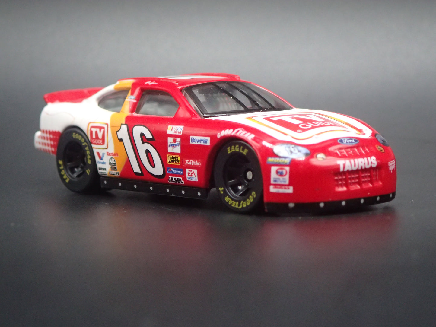 1999 99 FORD TAURUS 16 KEVIN LEPAGE  WEATHERED PAINT NASCAR 1/64 SCALE DIECAST CAR