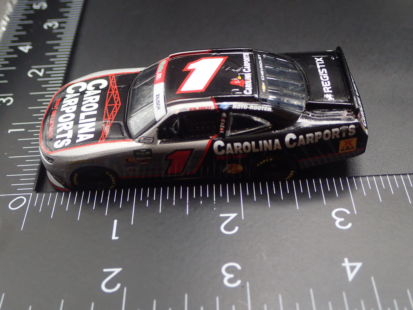 2026 CHEVROLET 1 CONNOR ZILISCH CAROLINA CARPORTS NASCAR 1:64 SCALE DIECAST CAR