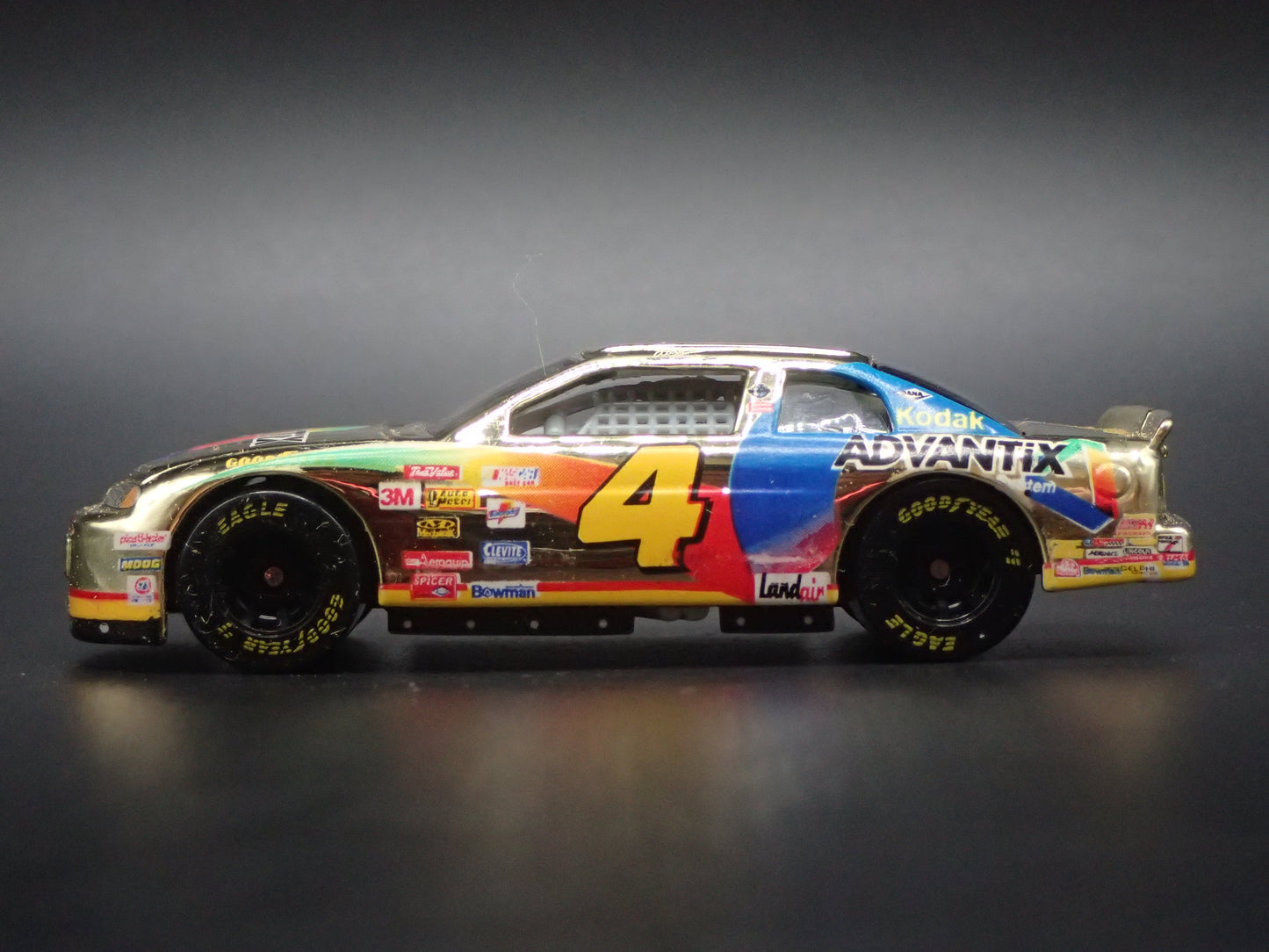1999 CHEVY CHEVROLET MONTE CARLO 4 BOBBY HAMILTON NASCAR 1:64 SCALE DIECAST CAR