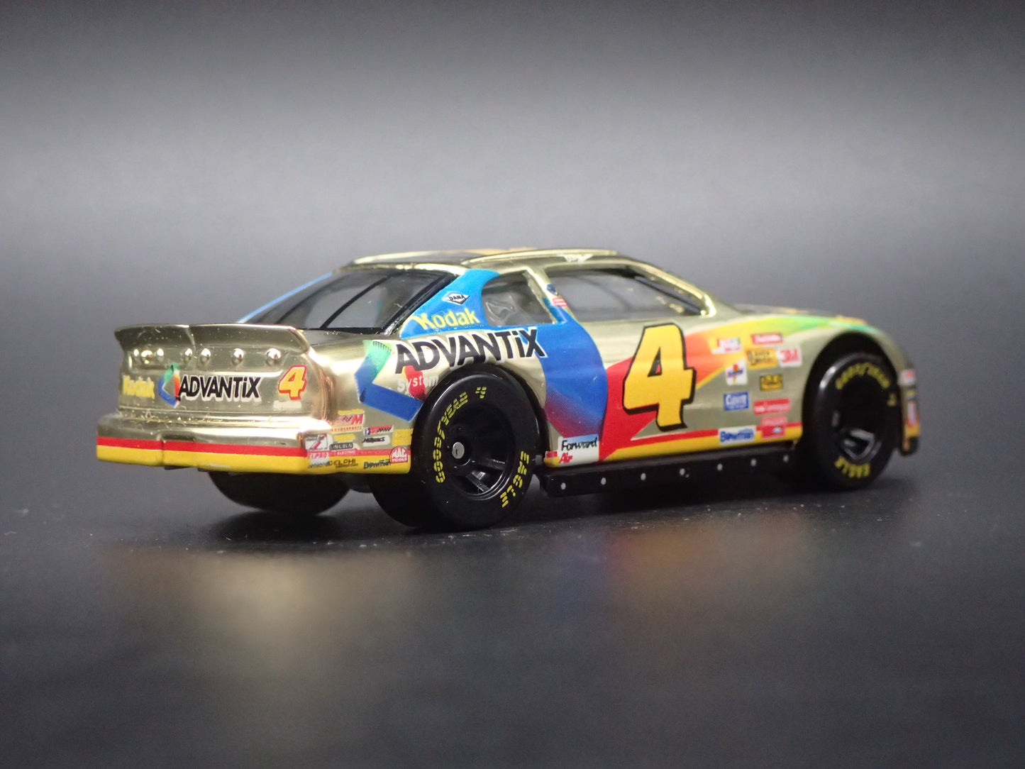 1999 CHEVY CHEVROLET MONTE CARLO 4 BOBBY HAMILTON NASCAR 1:64 SCALE DIECAST CAR