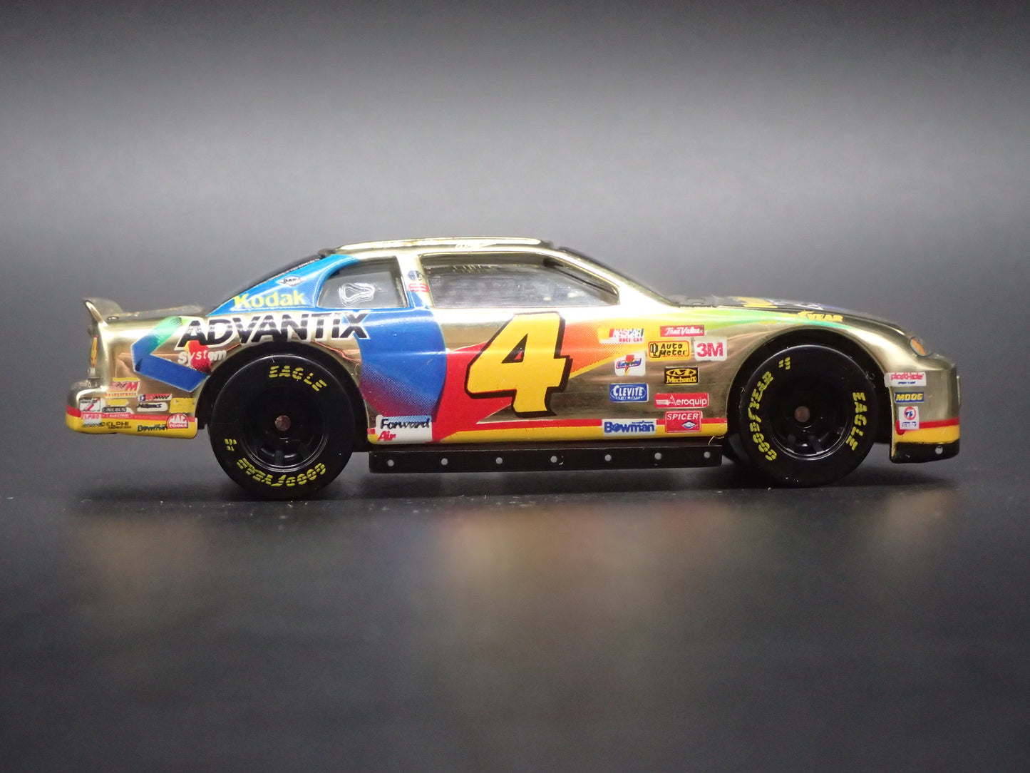 1999 CHEVY CHEVROLET MONTE CARLO 4 BOBBY HAMILTON NASCAR 1:64 SCALE DIECAST CAR