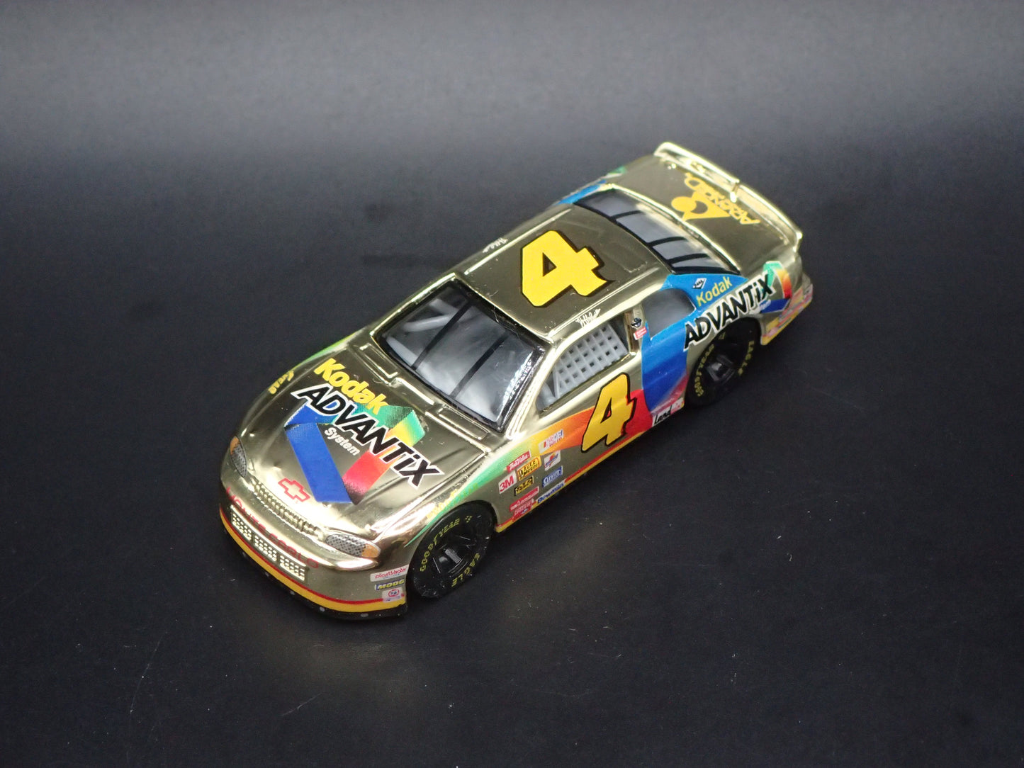 1999 CHEVY CHEVROLET MONTE CARLO 4 BOBBY HAMILTON NASCAR 1:64 SCALE DIECAST CAR