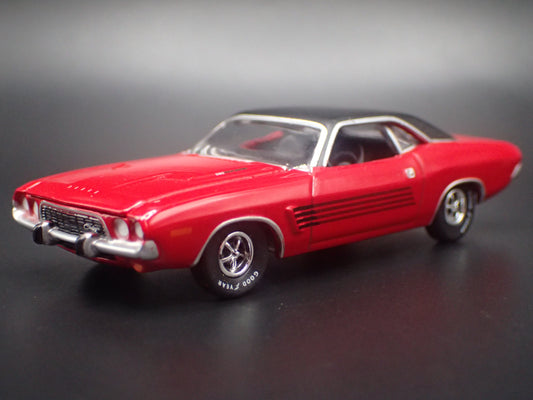 1974 74 DODGE CHALLENGER RALLYE 1/64 SCALE COLLECTIBLE DIORAMA DIECAST MODEL CAR