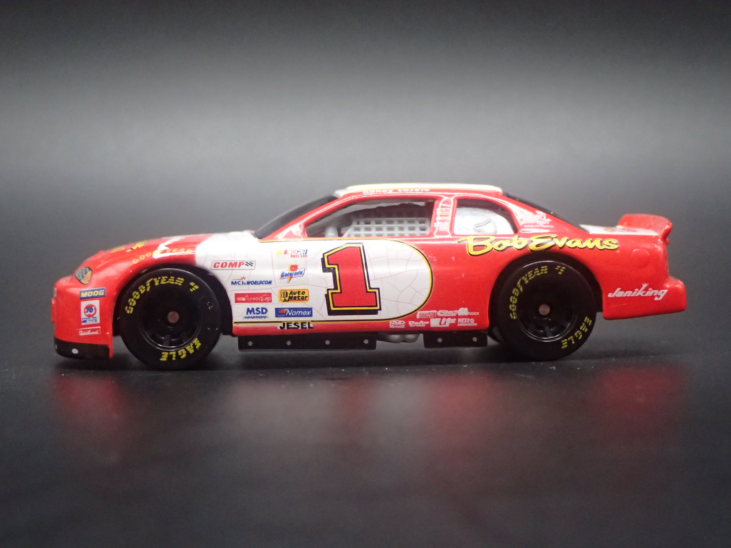 1999 CHEVY MONTE CARLO 1 RANDY LAJOIE WEATHERED PAINT NASCAR 1:64 SCALE DIECAST CAR