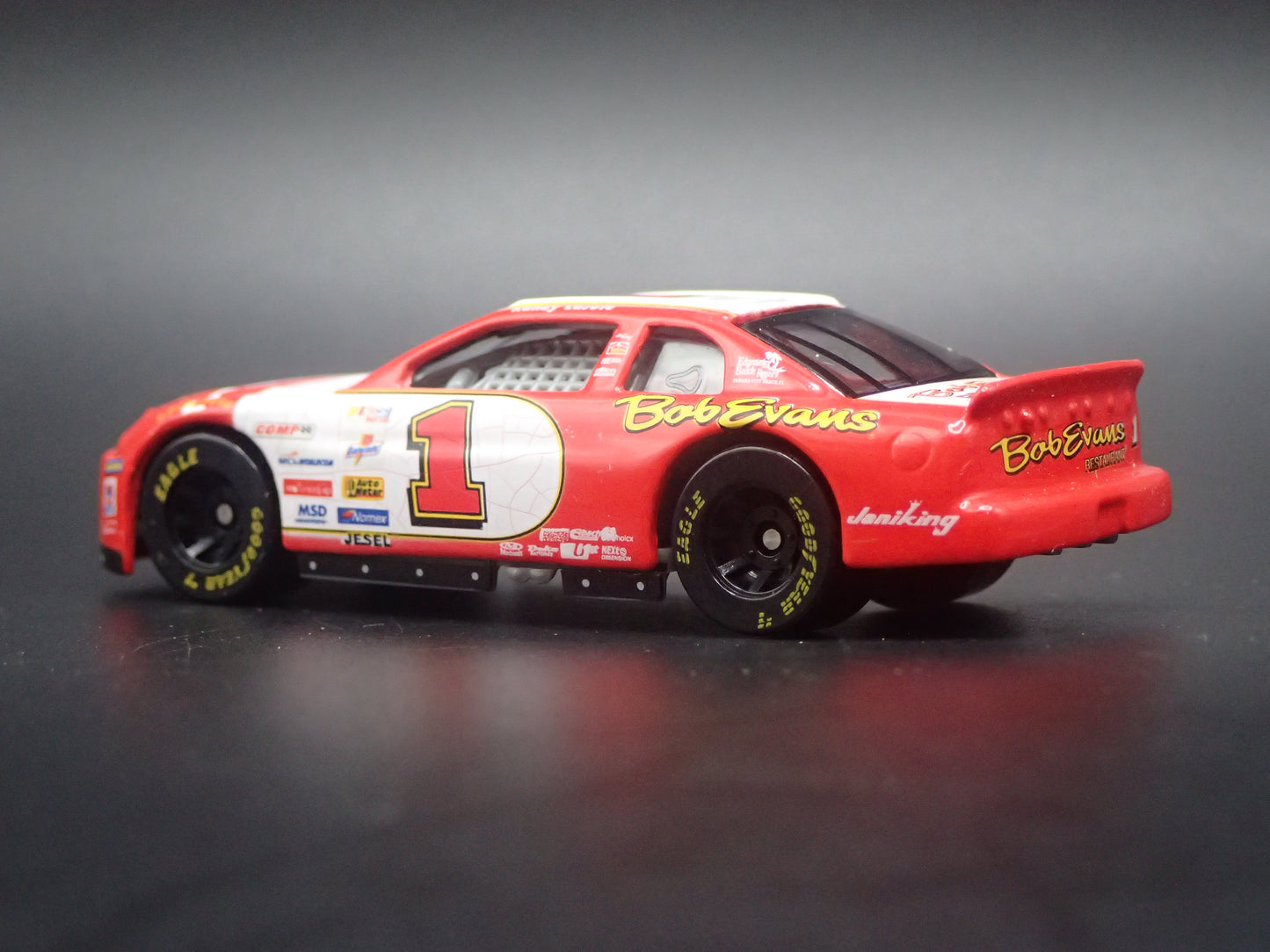 1999 CHEVY MONTE CARLO 1 RANDY LAJOIE WEATHERED PAINT NASCAR 1:64 SCALE DIECAST CAR