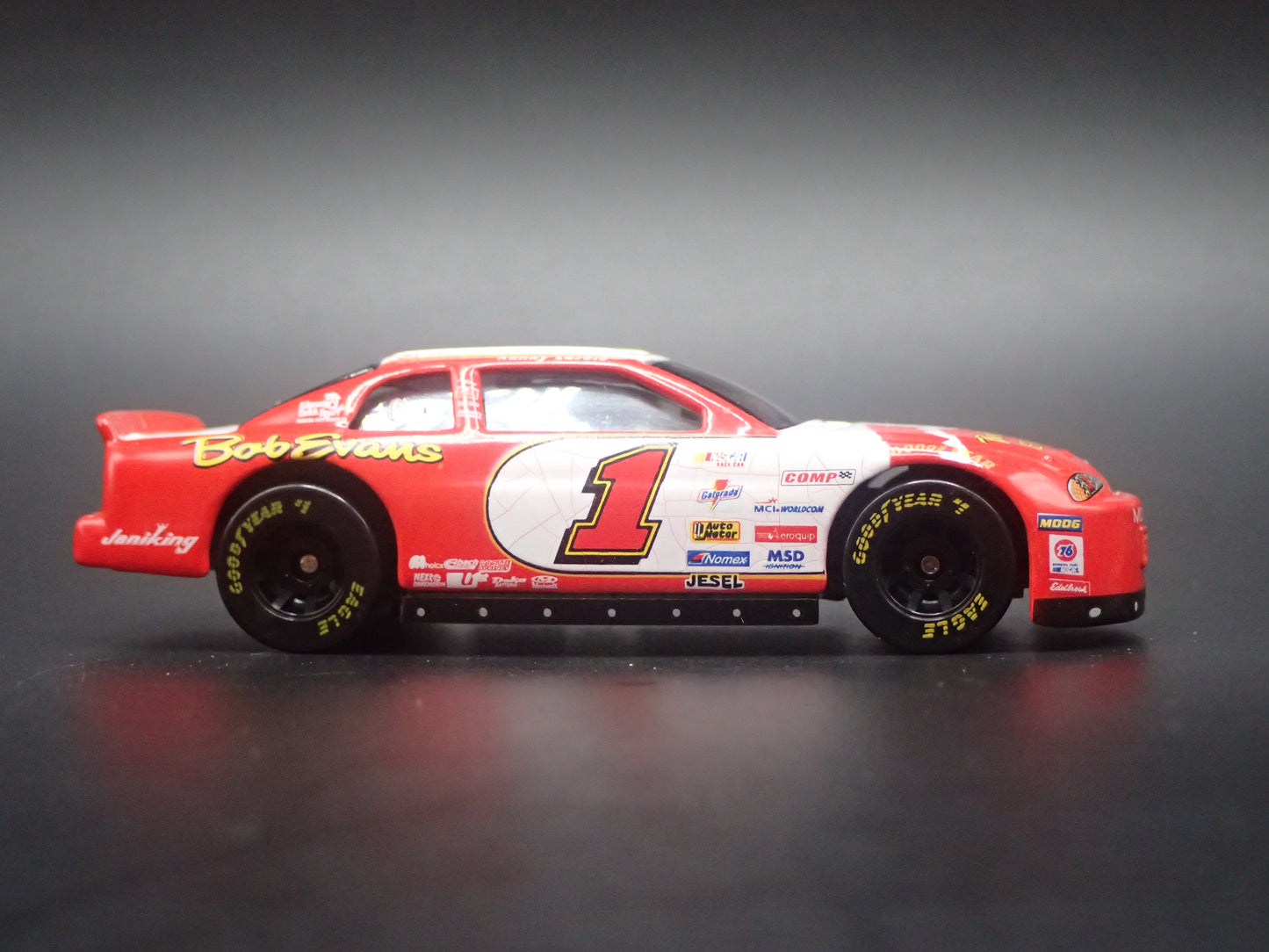 1999 CHEVY MONTE CARLO 1 RANDY LAJOIE WEATHERED PAINT NASCAR 1:64 SCALE DIECAST CAR