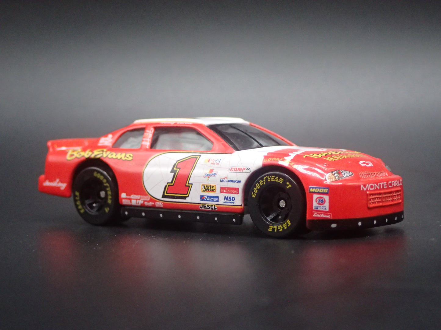 1999 CHEVY MONTE CARLO 1 RANDY LAJOIE WEATHERED PAINT NASCAR 1:64 SCALE DIECAST CAR