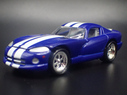 1996-2002 DODGE VIPER GTS BLUE 1:64 SCALE COLLECTIBLE DIECAST MODEL CAR