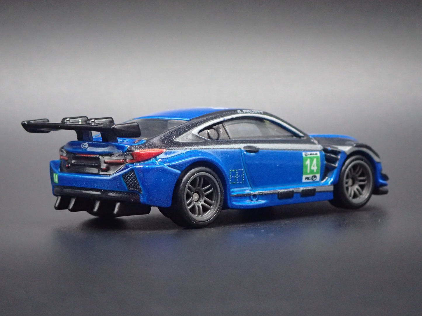2015-2025 LEXUS RC F GT3 RACING BLUE 1/64 SCALE COLLECTIBLE DIECAST MODEL CAR