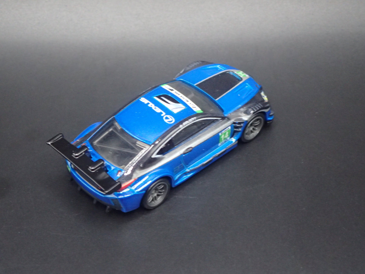 2015-2025 LEXUS RC F GT3 RACING BLUE 1/64 SCALE COLLECTIBLE DIECAST MODEL CAR
