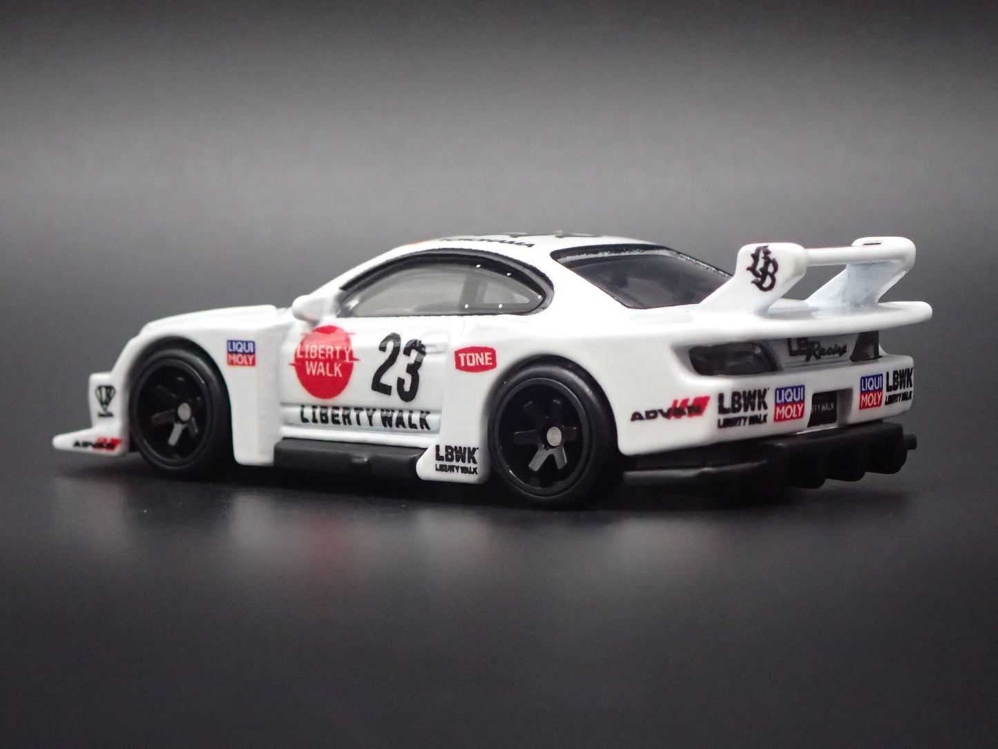 1999-2002 NISSAN SILVIA LB SILHOUTTE S15 1:64 SCALE DIORAMA DIECAST MODEL CAR