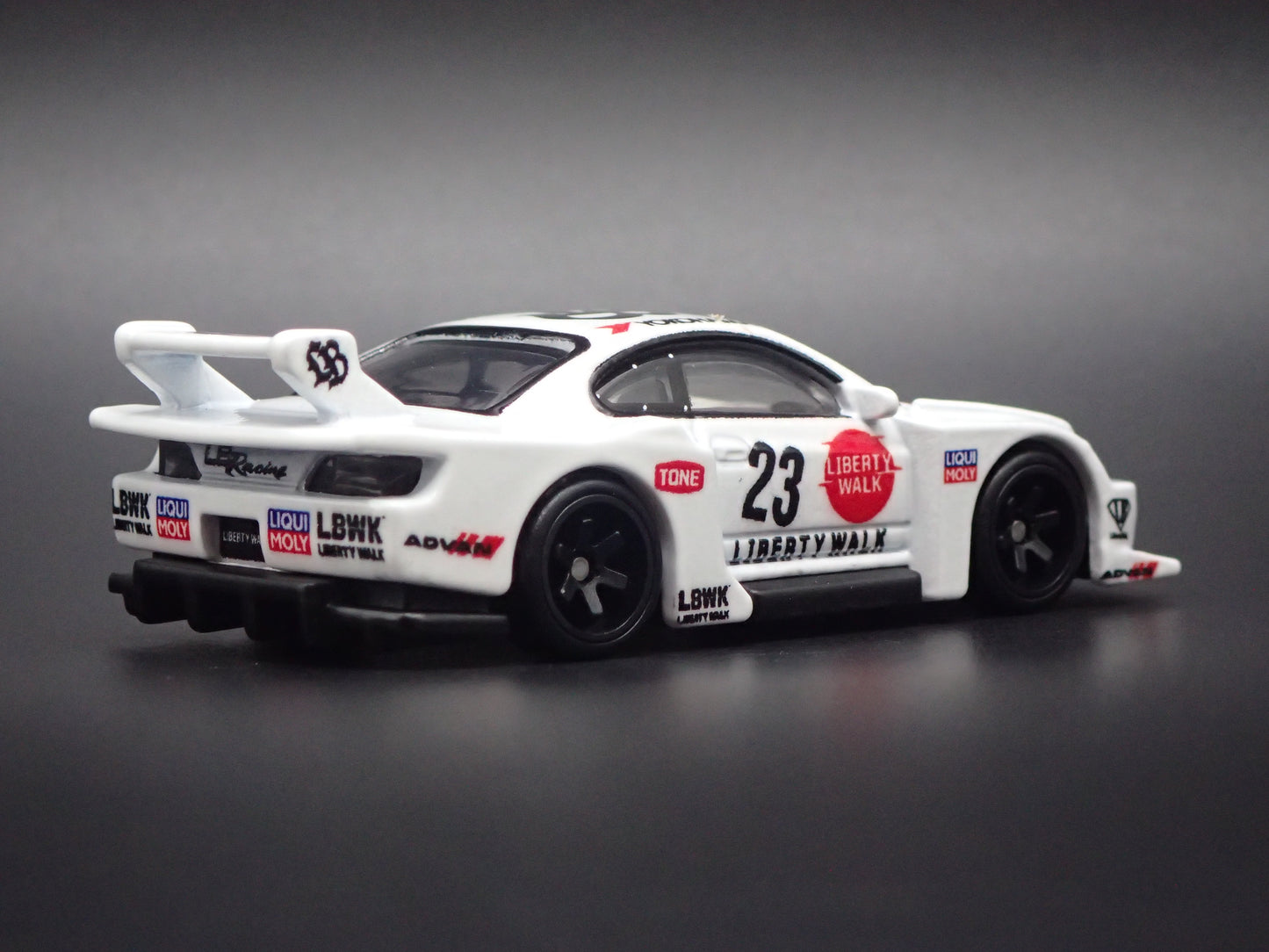 1999-2002 NISSAN SILVIA LB SILHOUTTE S15 1:64 SCALE DIORAMA DIECAST MODEL CAR