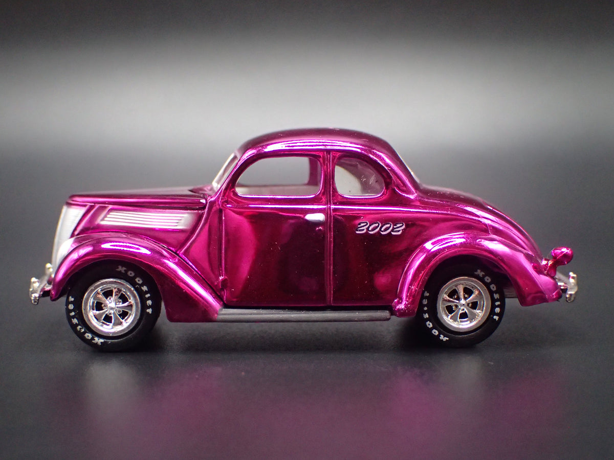 1937 37 FORD COUPE PURPLE 1:64 SCALE COLLECTIBLE DIORAMA DIECAST MODEL CAR