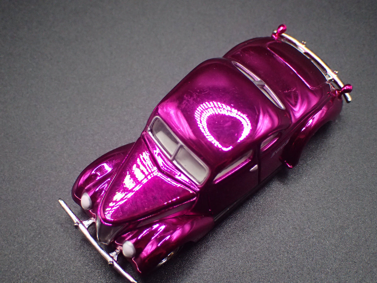1937 37 FORD COUPE PURPLE 1:64 SCALE COLLECTIBLE DIORAMA DIECAST MODEL CAR