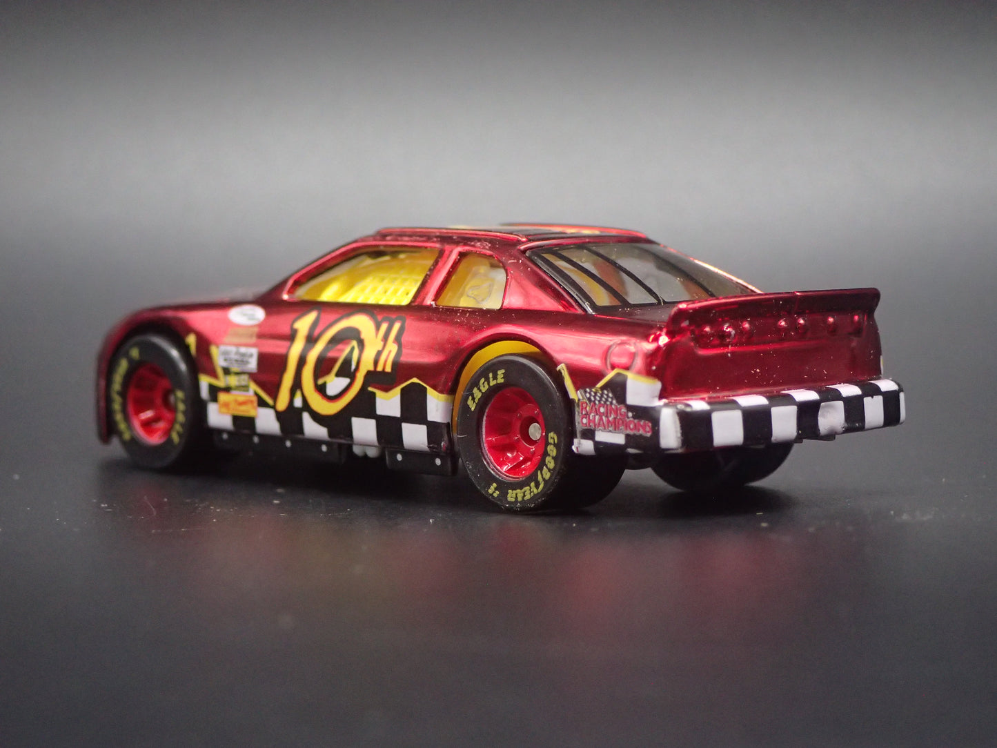1999 99 FORD TAURUS 10TH ANV CHROME NASCAR 1/64 SCALE DIECAST MODEL CAR