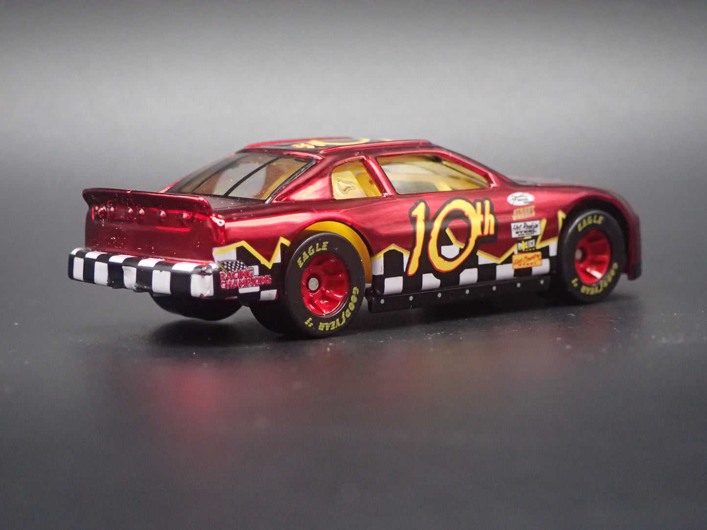 1999 99 FORD TAURUS 10TH ANV CHROME NASCAR 1/64 SCALE DIECAST MODEL CAR