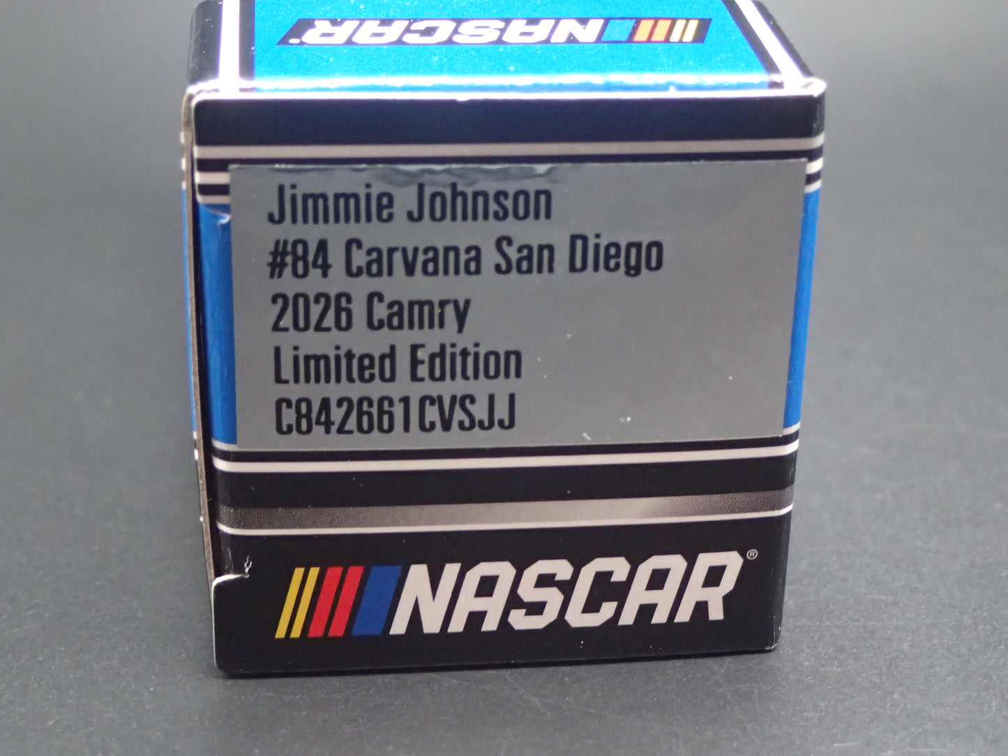 2026 26 TOYOTA CAMRY #84 JIMMIE JOHNSON CARVANA NASCAR 1:64 SCALE DIECAST CAR