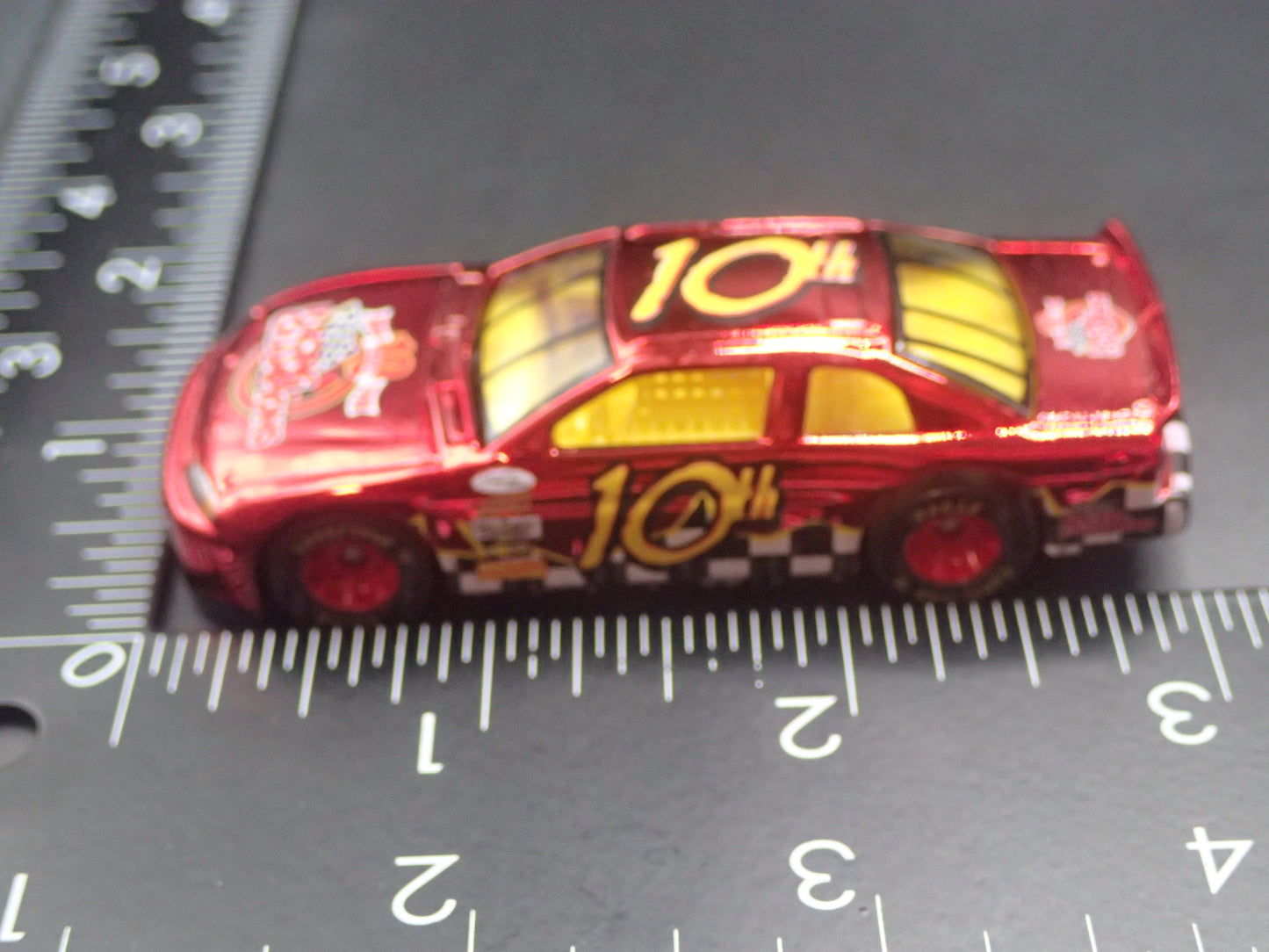 1999 99 FORD TAURUS 10TH ANV CHROME NASCAR 1/64 SCALE DIECAST MODEL CAR