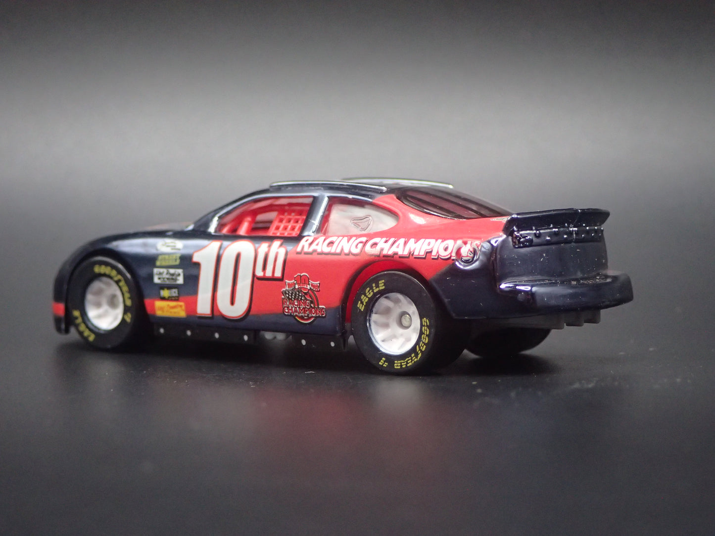 1999 99 FORD TAURUS 10TH ANV CHROME NASCAR 1/64 SCALE DIECAST MODEL CAR