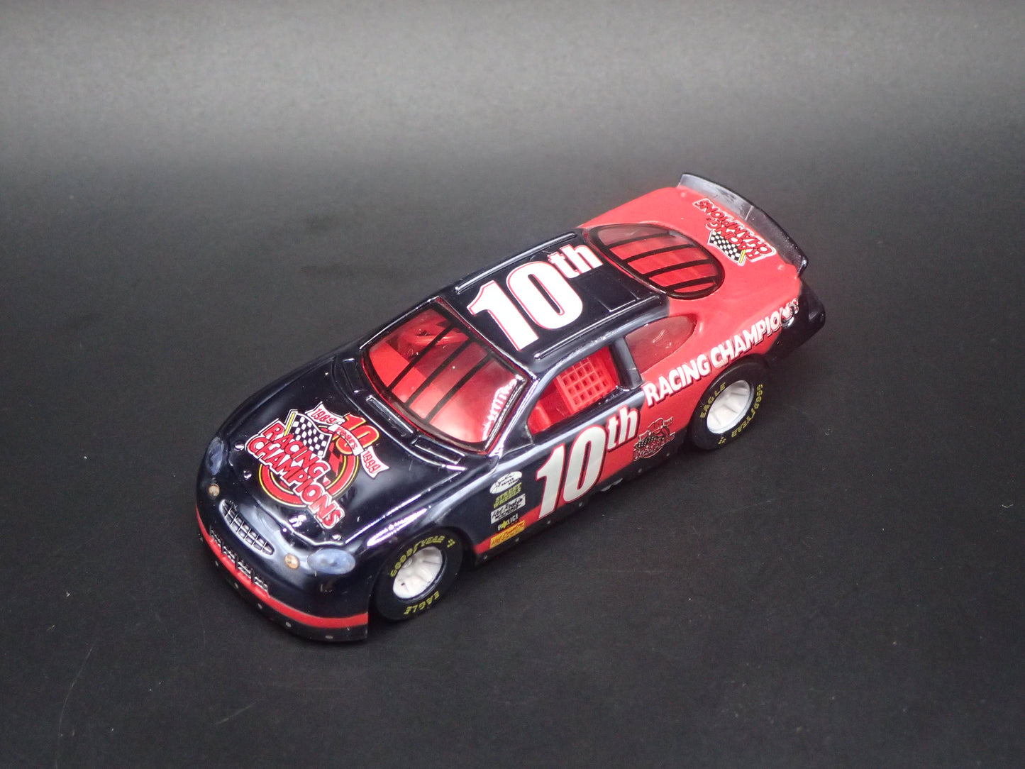 1999 99 FORD TAURUS 10TH ANV CHROME NASCAR 1/64 SCALE DIECAST MODEL CAR