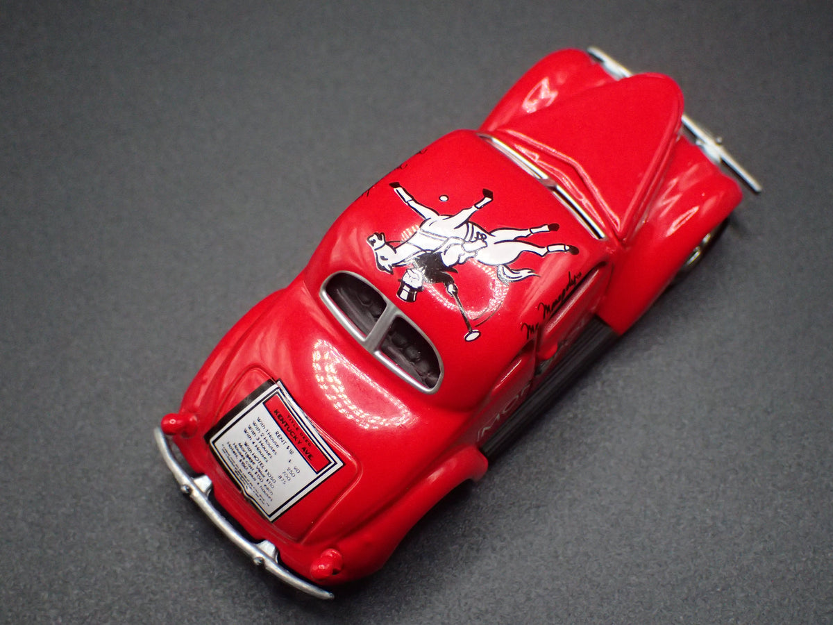 1937 37 FORD COUPE MONOPOLY RED 1:64 SCALE COLLECTIBLE DIECAST MODEL CAR