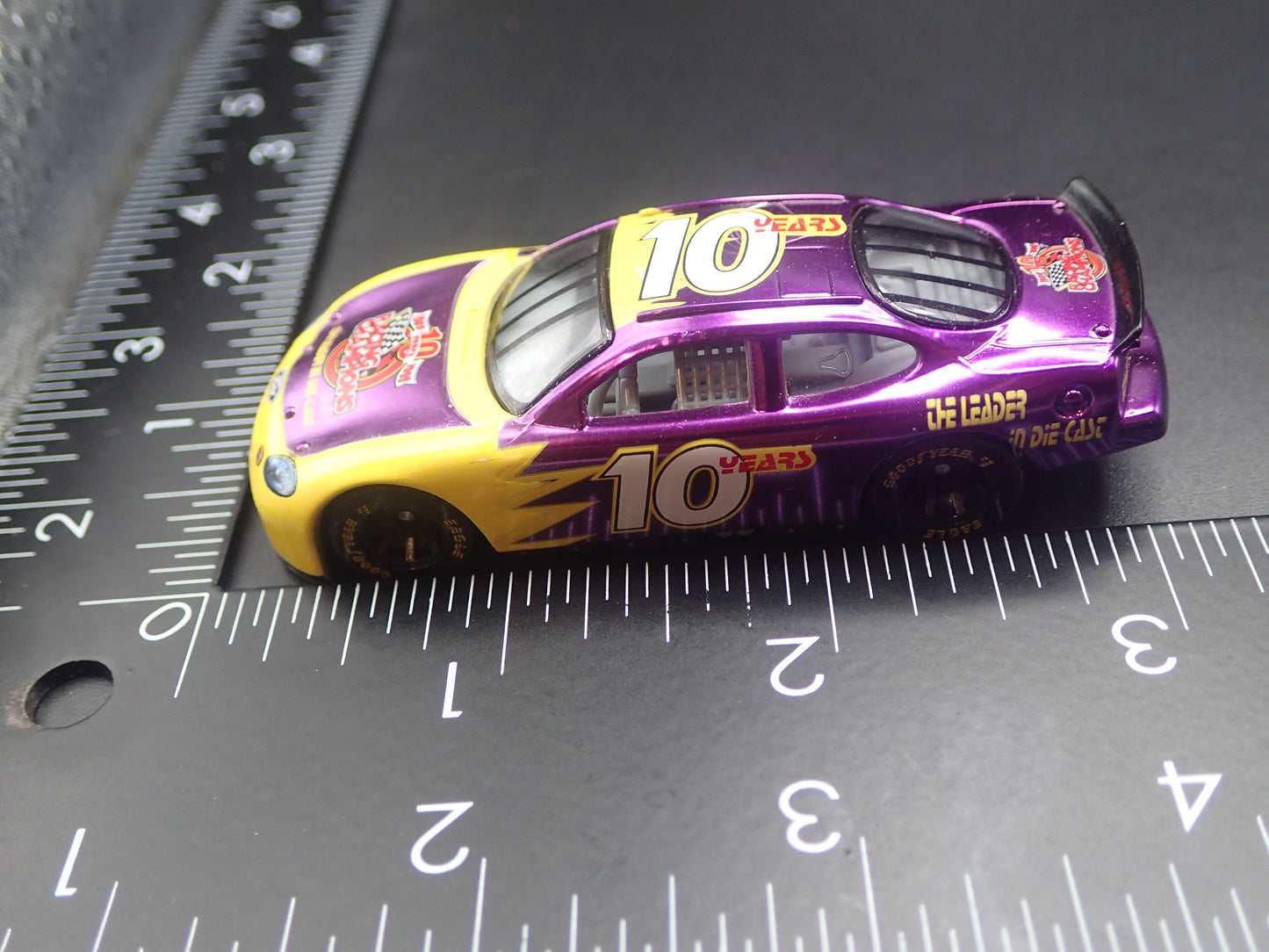 1999 99 FORD TAURUS 10TH ANV CHROME NASCAR 1/64 SCALE DIECAST MODEL CAR