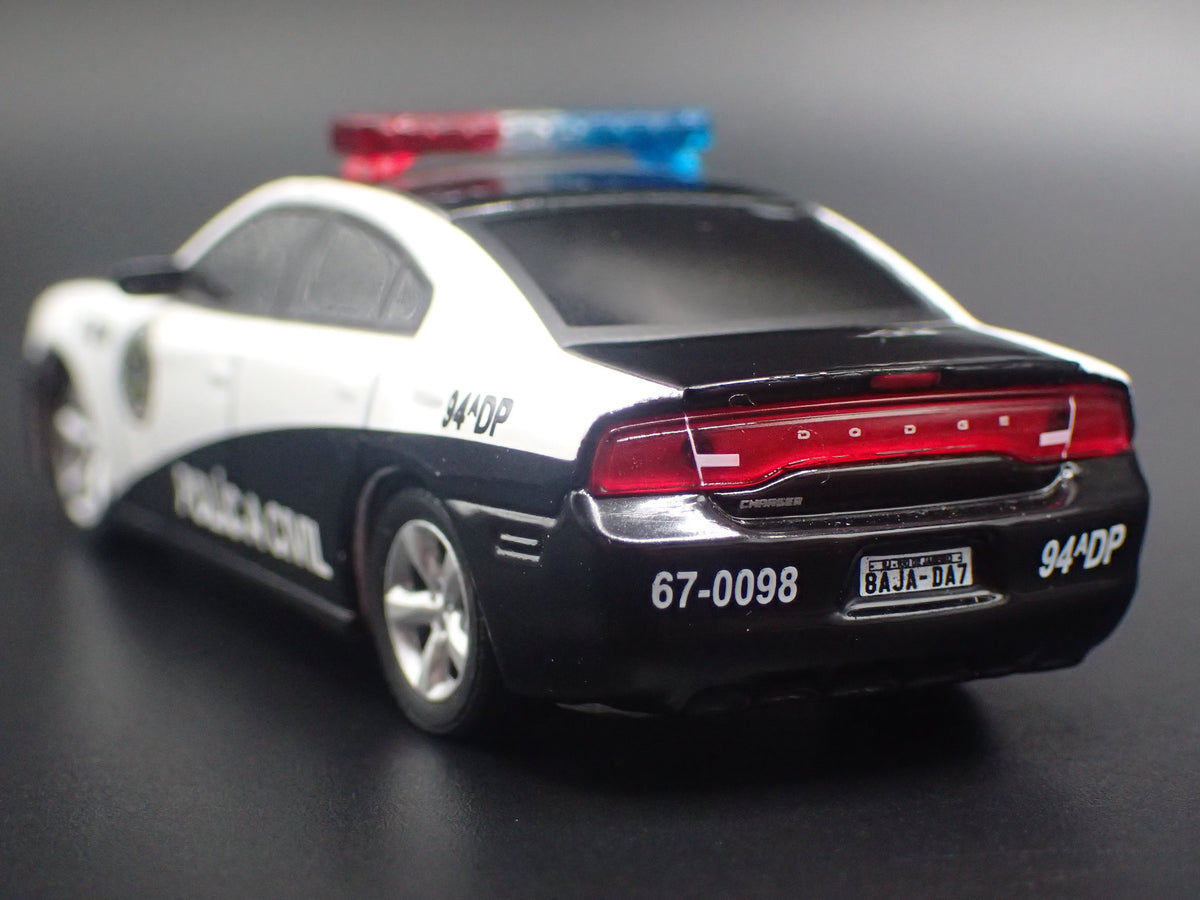 2011-2023 DODGE CHARGER PURSUIT RIO POLICE FAST FURIOUS 1:64 DIECAST MODEL CAR