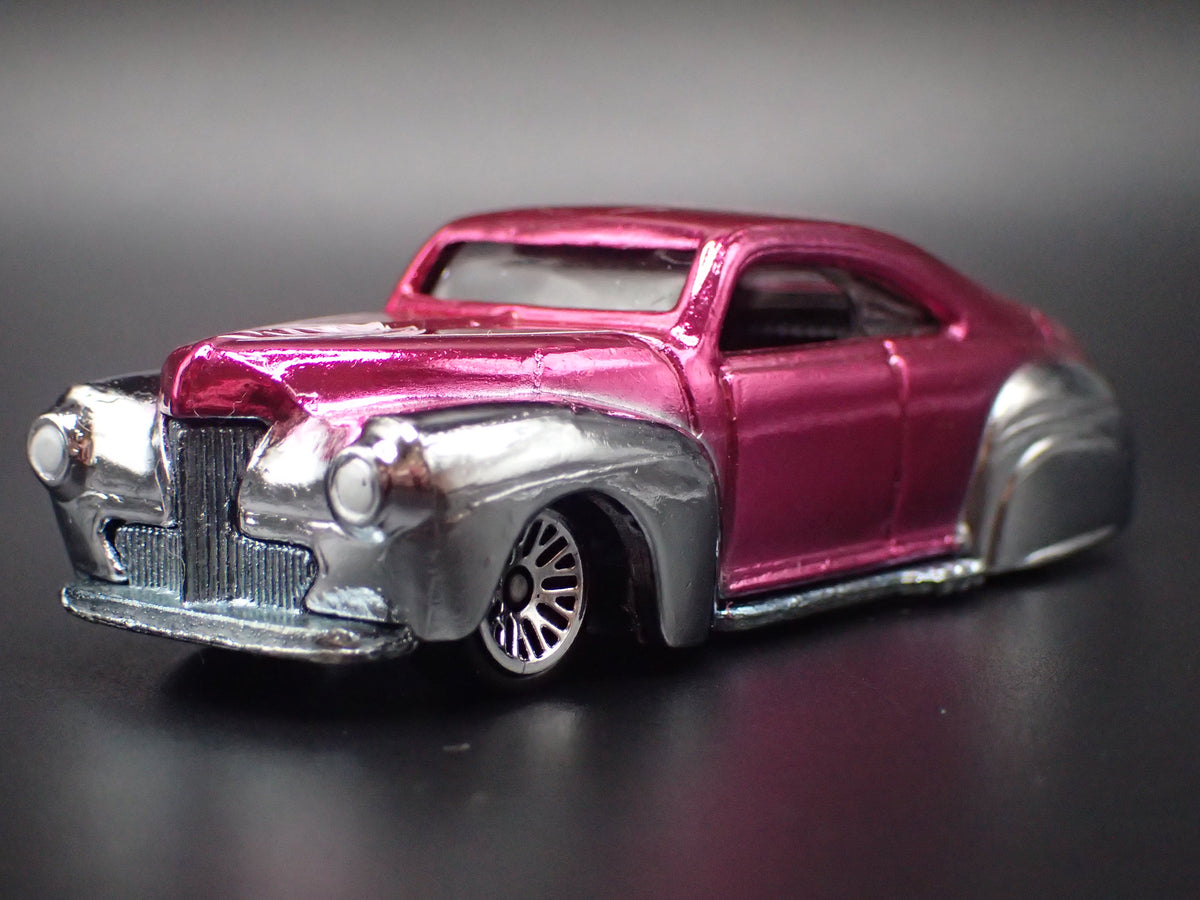 1941 41 FORD TAIL DRAGGER CUSTOM HOT ROD 1:64 SCALE DIORAMA DIECAST MODEL CAR
