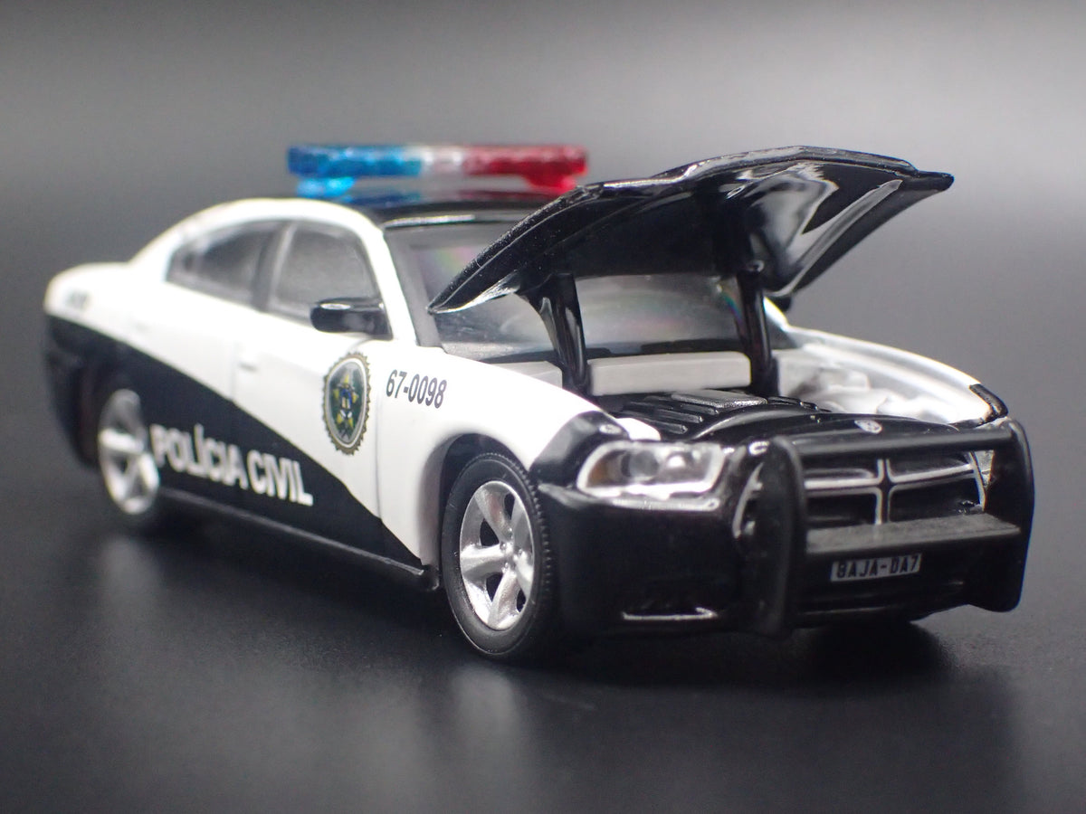 2011-2023 DODGE CHARGER PURSUIT RIO POLICE FAST FURIOUS 1:64 DIECAST MODEL CAR
