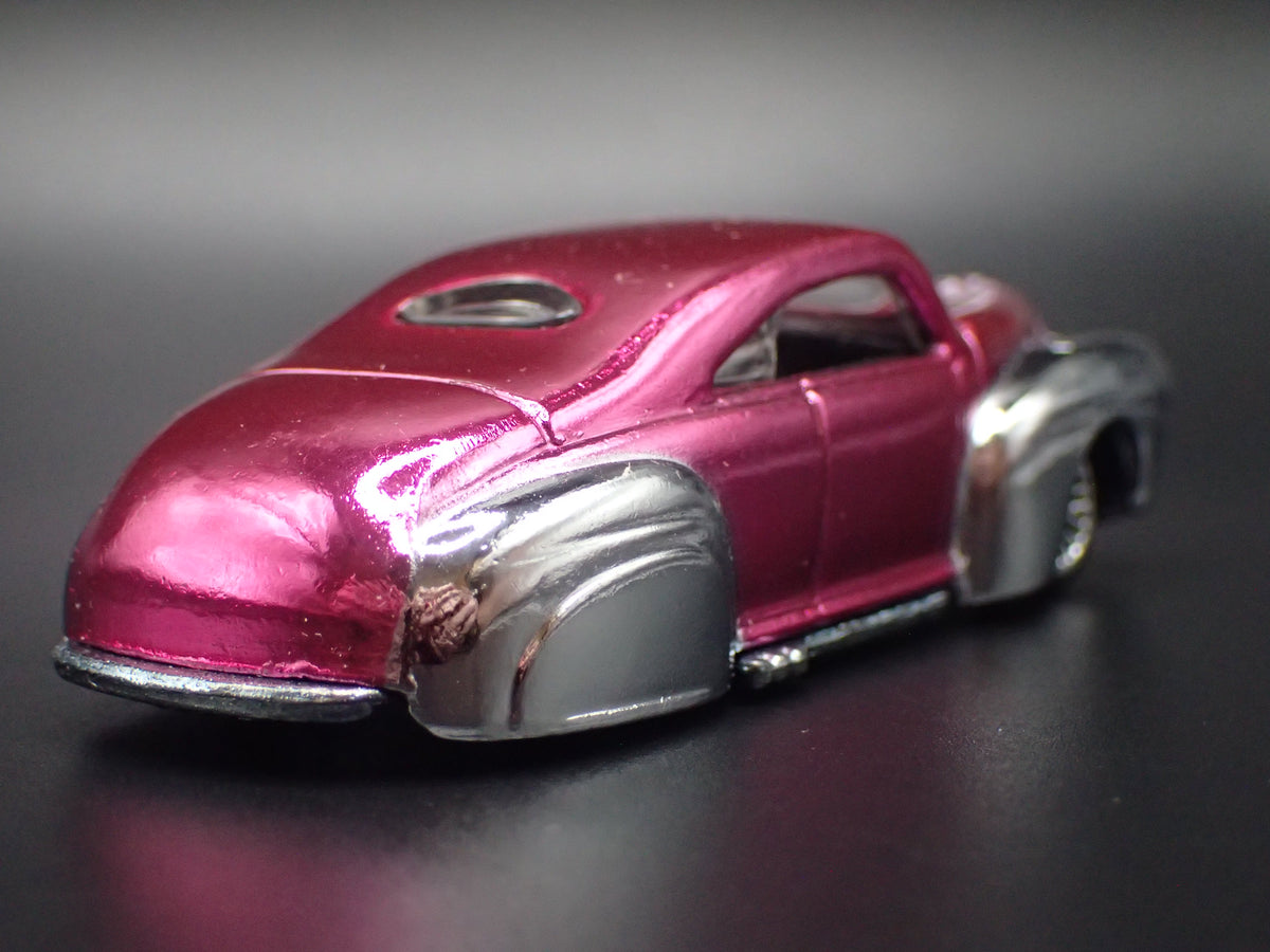 1941 41 FORD TAIL DRAGGER CUSTOM HOT ROD 1:64 SCALE DIORAMA DIECAST MODEL CAR