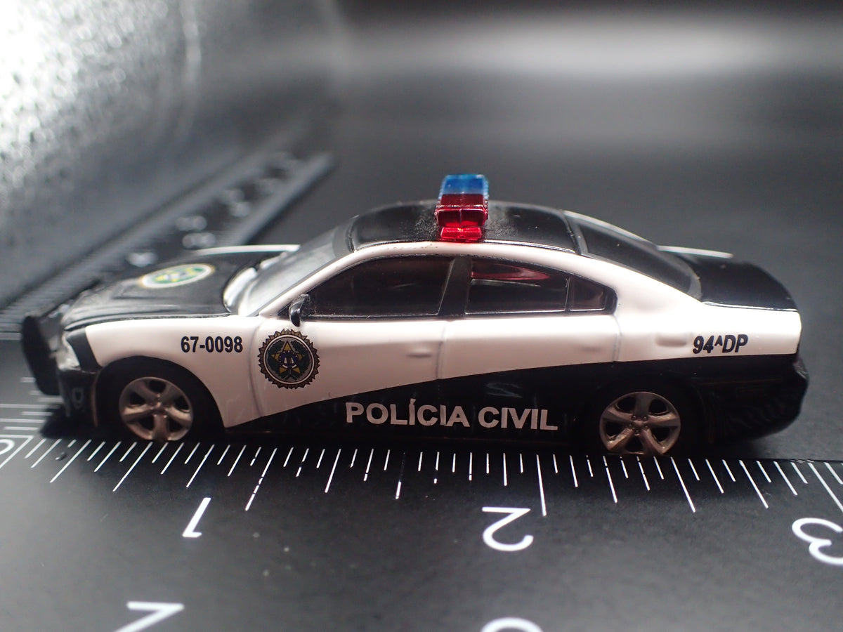 2011-2023 DODGE CHARGER PURSUIT RIO POLICE FAST FURIOUS 1:64 DIECAST MODEL CAR