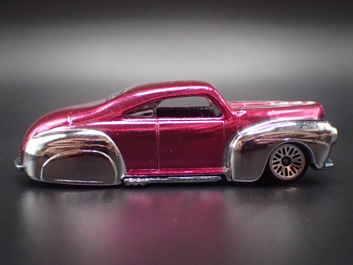 1941 41 FORD TAIL DRAGGER CUSTOM HOT ROD 1:64 SCALE DIORAMA DIECAST MODEL CAR