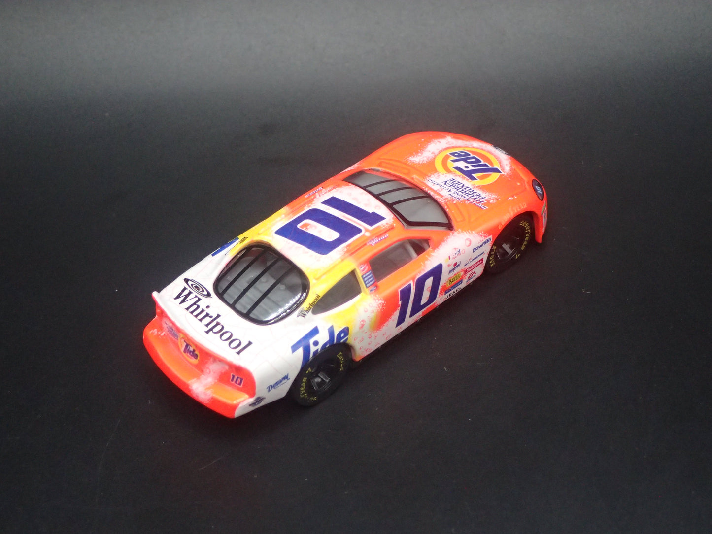 1999 99 FORD TAURUS 10 RICKY RUDD WEATHERED PAINT NASCAR 1/64 SCALE DIECAST MODEL CAR
