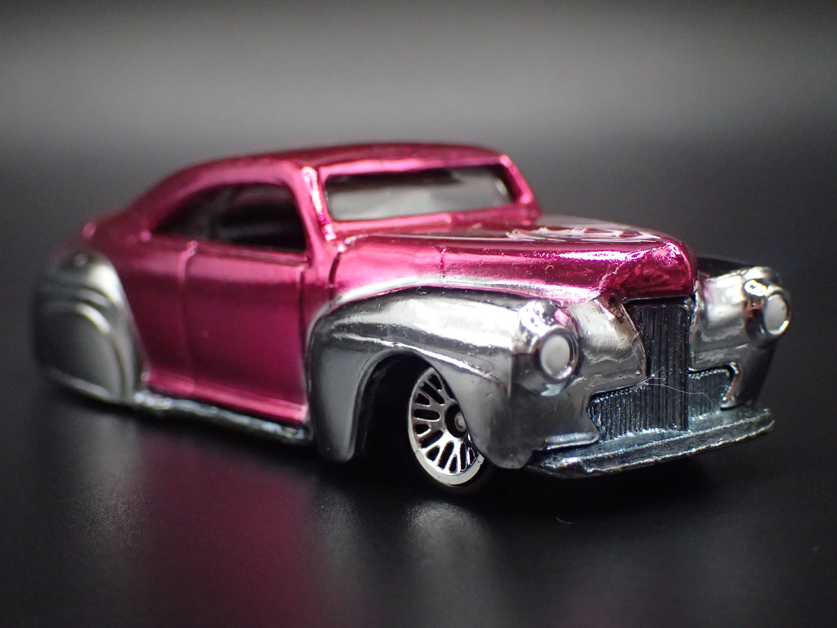 1941 41 FORD TAIL DRAGGER CUSTOM HOT ROD 1:64 SCALE DIORAMA DIECAST MODEL CAR