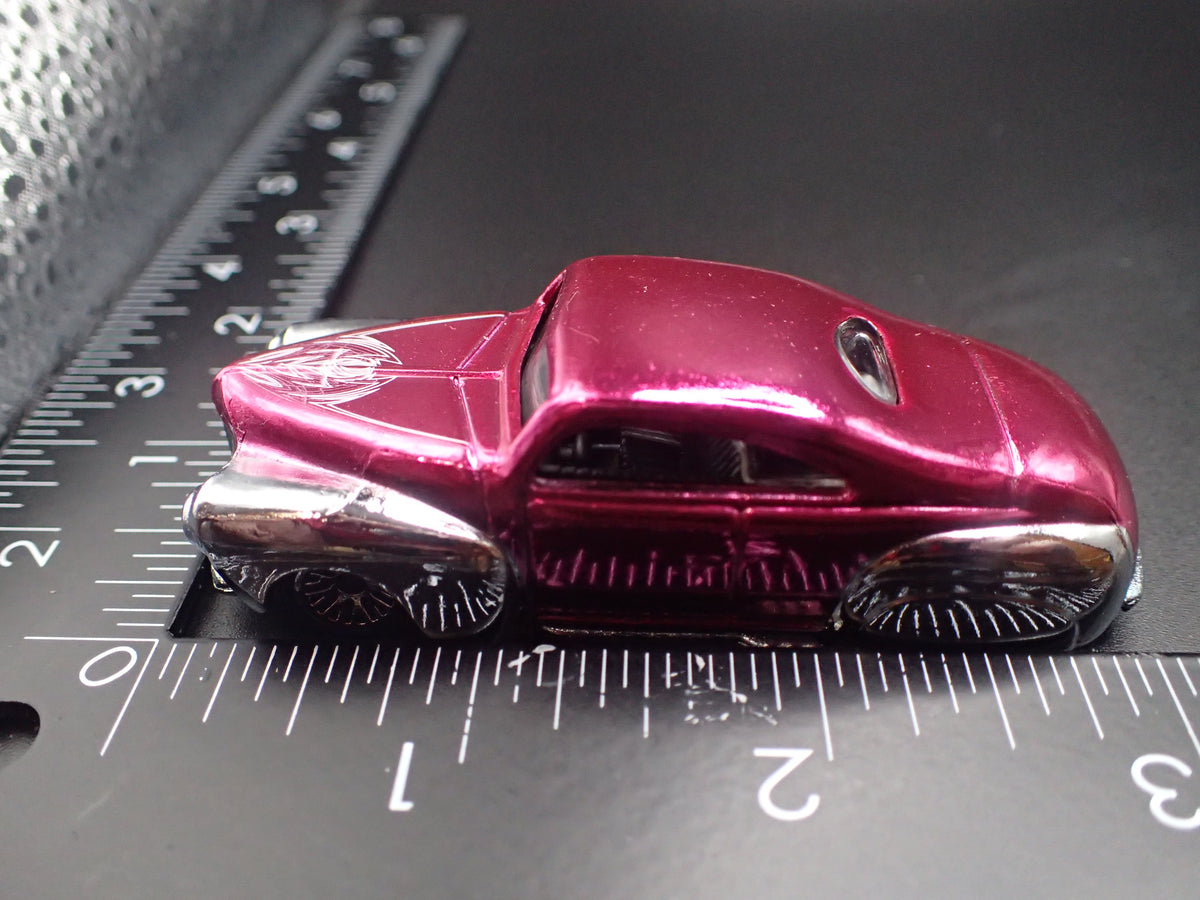 1941 41 FORD TAIL DRAGGER CUSTOM HOT ROD 1:64 SCALE DIORAMA DIECAST MODEL CAR