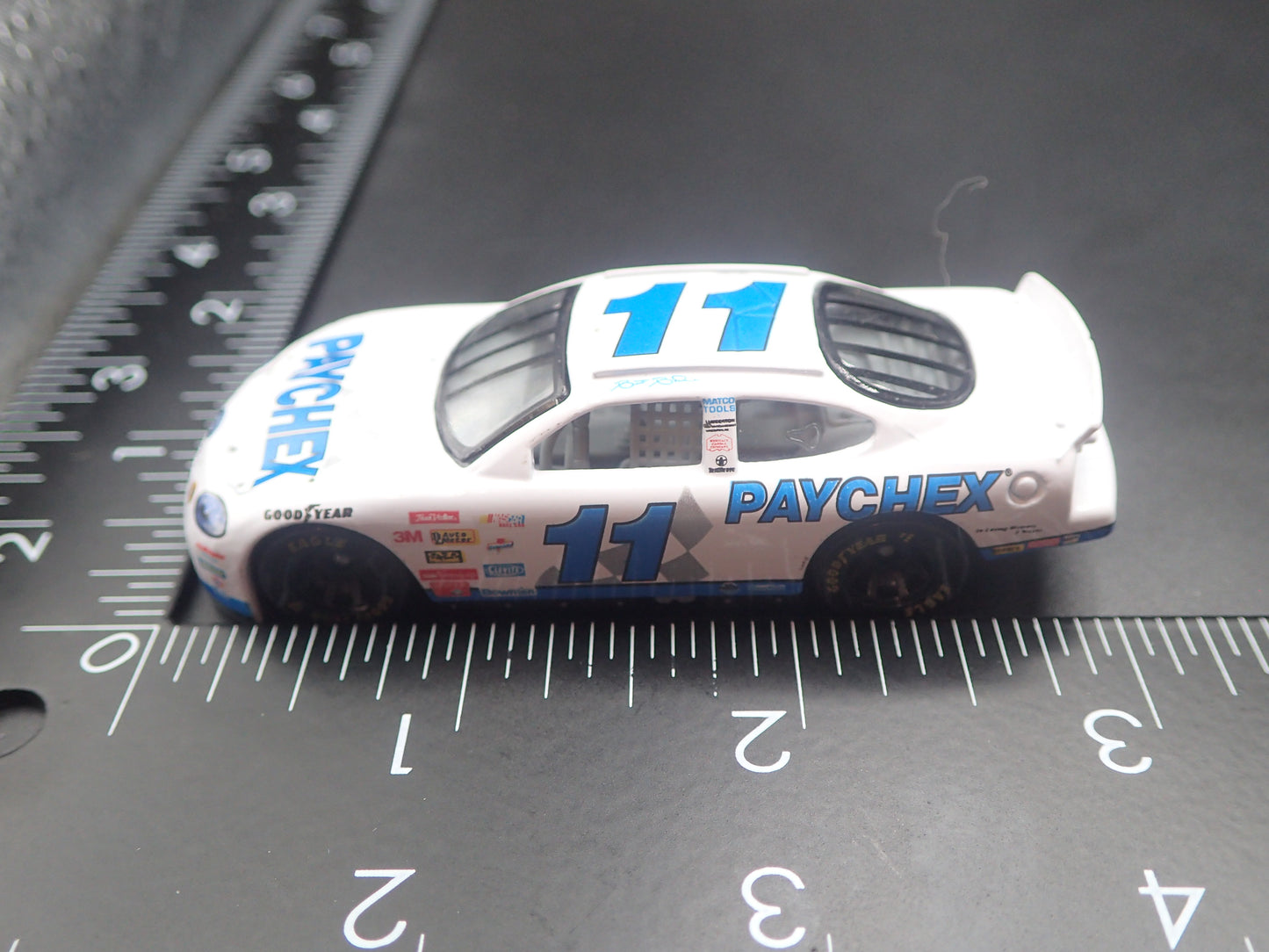 1999 99 FORD TAURUS 11 BRETT BODINE NASCAR 1/64 SCALE DIECAST MODEL CAR