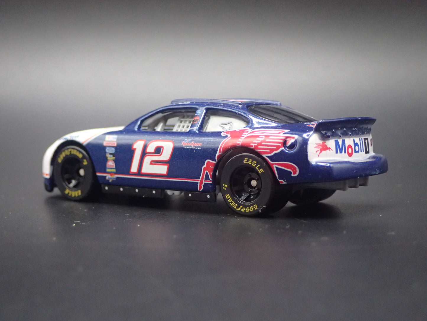 1999 99 FORD TAURUS 12 JEREMY MAYFIELD WEATHERED PAINT NASCAR 1/64 SCALE DIECAST CAR