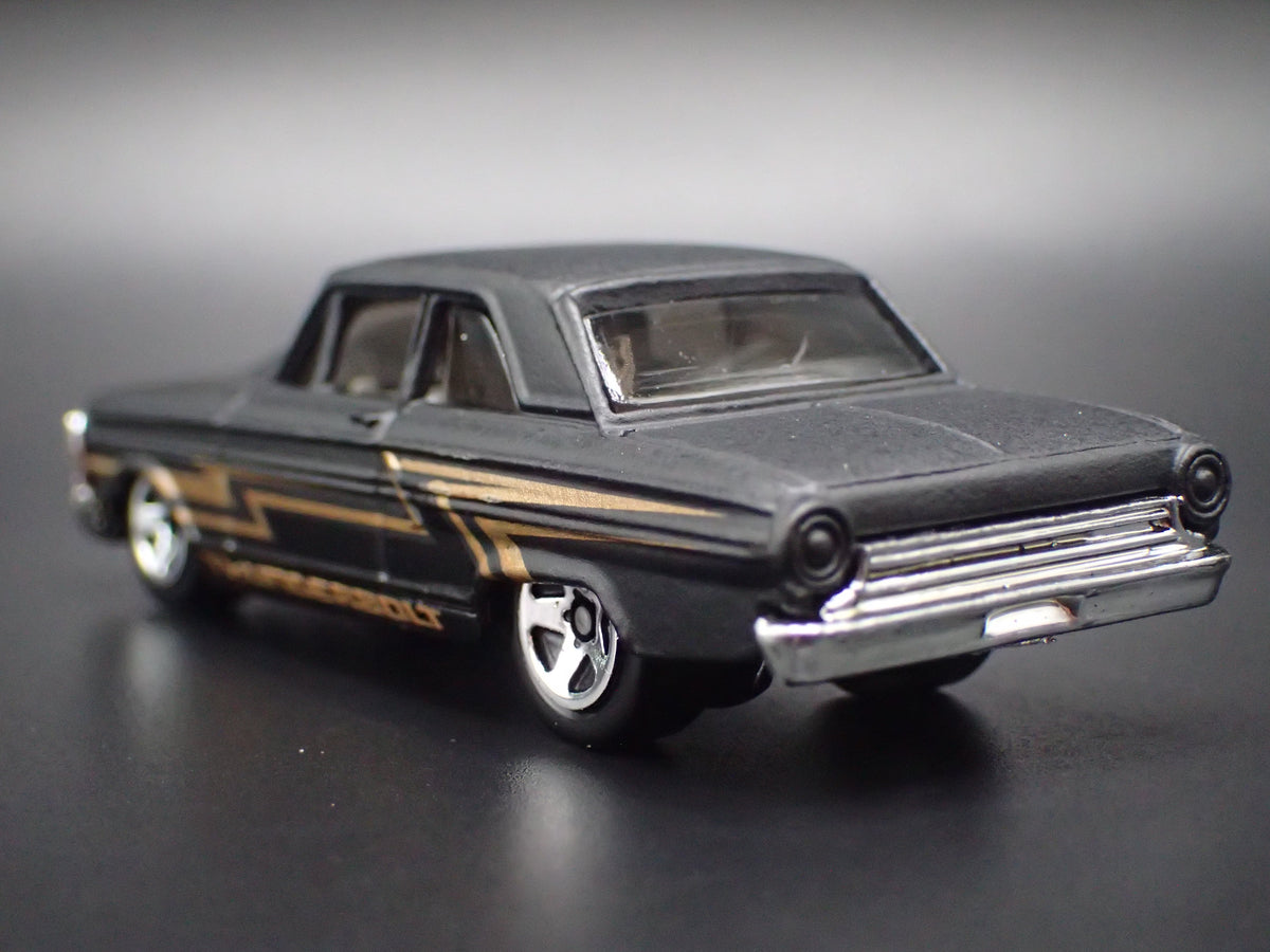 1964 64 FORD THUNDERBOLT BLACK 1:64 SCALE COLLECTIBLE DIORAMA DIECAST MODEL CAR