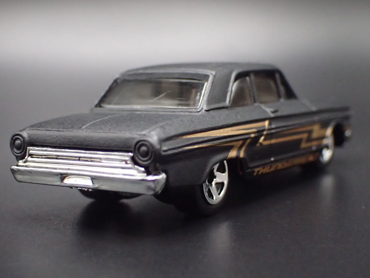 1964 64 FORD THUNDERBOLT BLACK 1:64 SCALE COLLECTIBLE DIORAMA DIECAST MODEL CAR