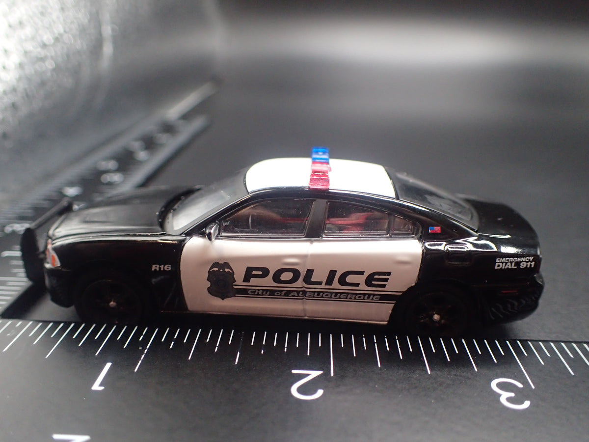 2011-2023 DODGE CHARGER PURSUIT ALBUQUERQUE NM POLICE 1:64 DIECAST MODEL CAR